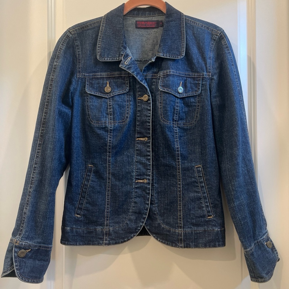 Tribal Denim Blue Women's Jacket